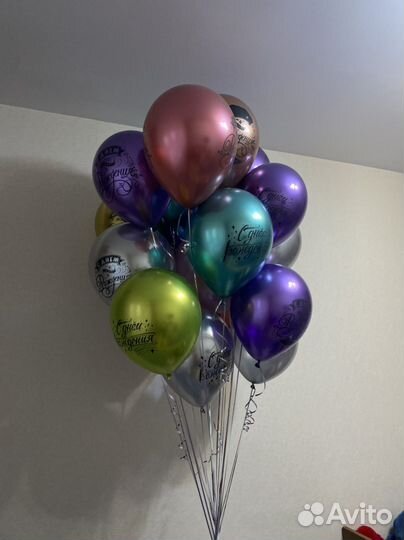 Воздушные шарики с гелием