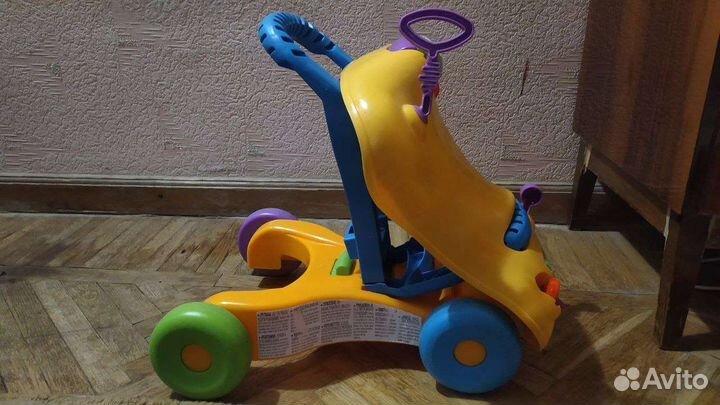 Машинка-каталка 2 в одном