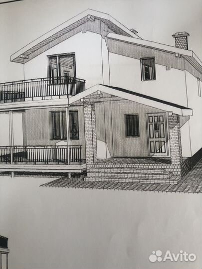 Готовый проект дома из газобетона