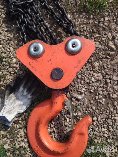 Таль ручная шестеренчатая 20 тонн