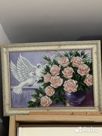 Картины вышитые бисером