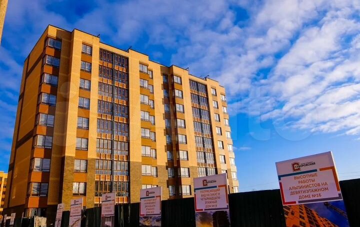 3-к. квартира, 64,2 м², 14/16 эт.
