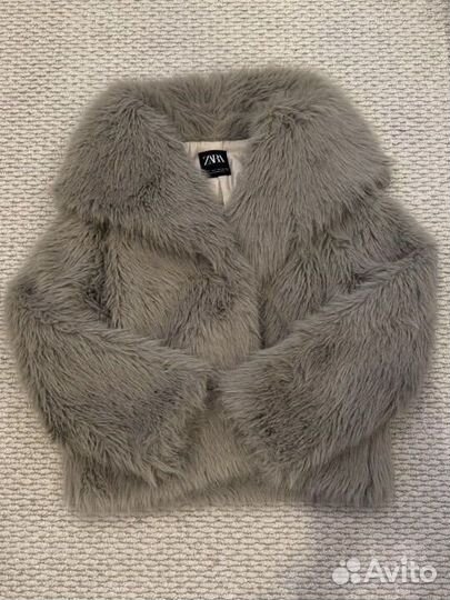 Искусственная шуба zara размер S