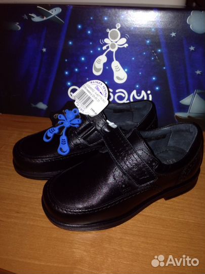 Туфли школьные. Натуральная кожа. р.25