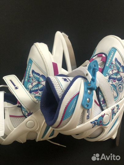 Коньки раздвижные детские р.31-35