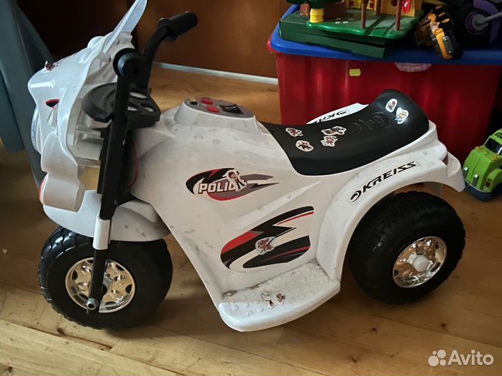 Детский мотоцикл на аккумуляторе