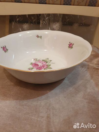 Салатник фарфорГДР Кахла 1950-60г