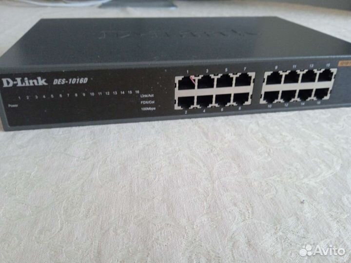 Коммутатор D-Link des-10160