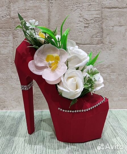 Мыло ручной работы, букеты из мыльных роз