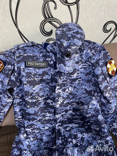 Форма росгвардии синяя точка летняя