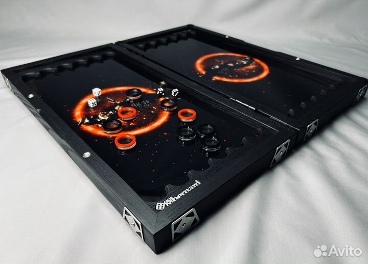 Премиальные нарды из массива дуба