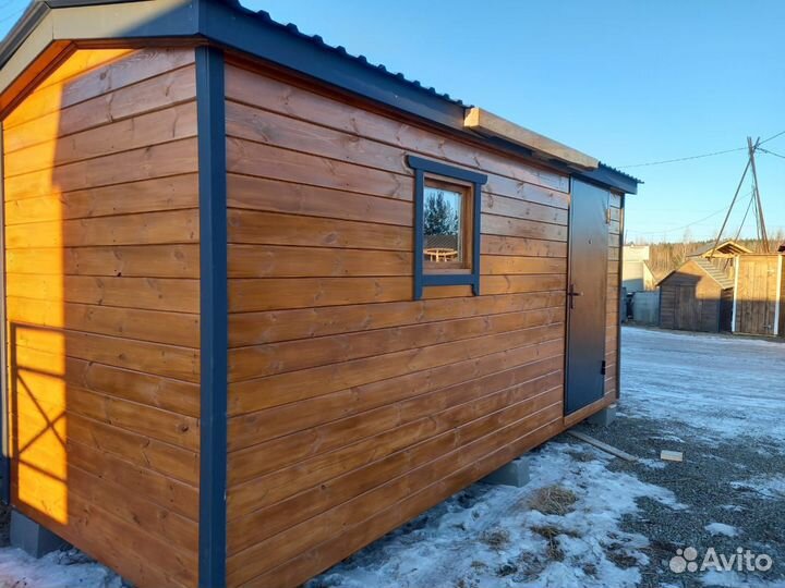 Бытовка каркасная