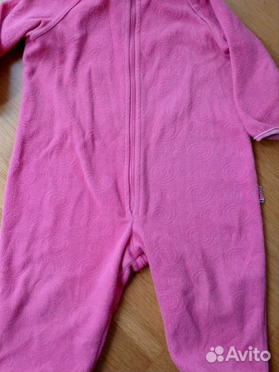 Комбинезон утепленный, поддева, костюм слипы