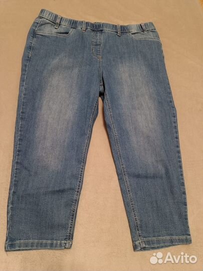 Джинсы-капри