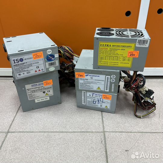 Блоки питания для пк в ассортименте