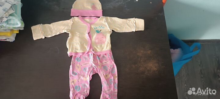 Детские вещи пакетом на девочку