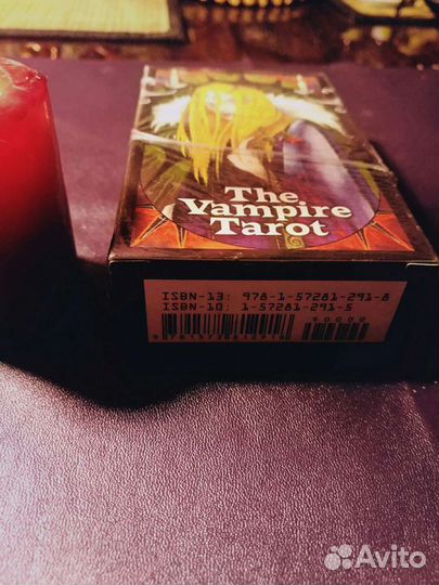 Vampire Tarot Natalie Hertz Карты Таро Вампиров