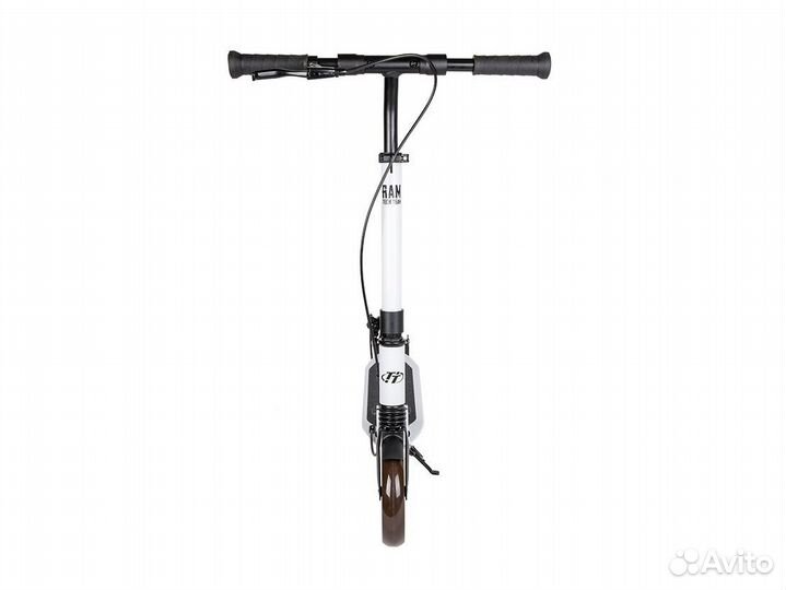 Самокат TT Ram white, ручной дисковый тормоз