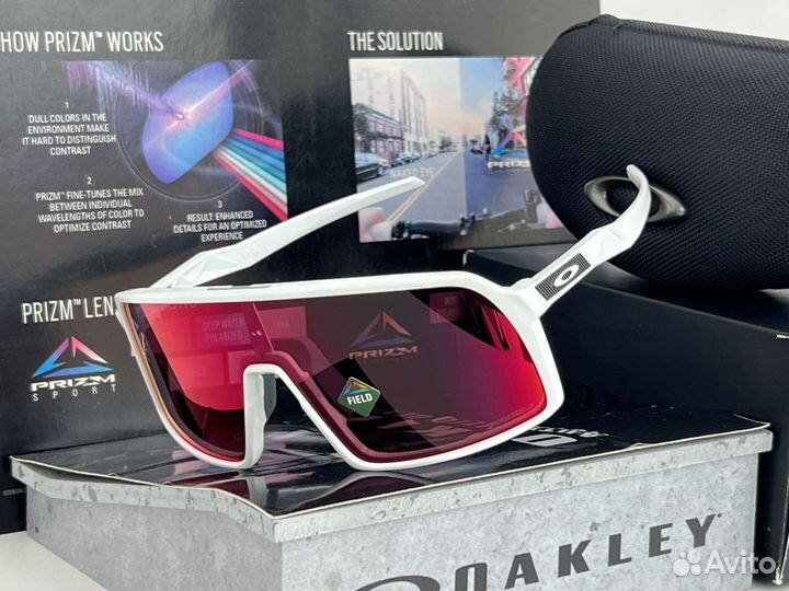 Спортивные Очки Oakley Sutro White Prizm Field