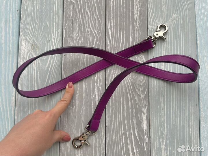 Новый кожаный ремень для сумки