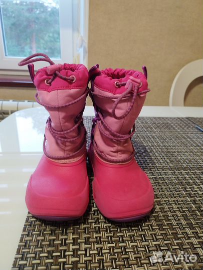 Сапоги для девочки Crocs C11 (27-28)