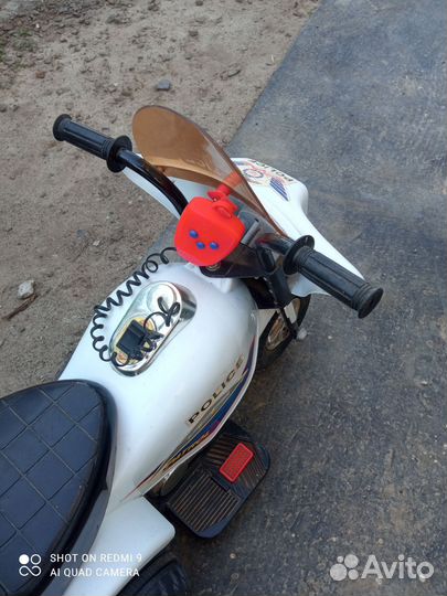 Детский мотоцикл на аккумуляторе бу