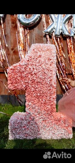 Цифра 1 на день рождения