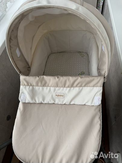 Коляска люлька inglesina sofia на шасси comfort