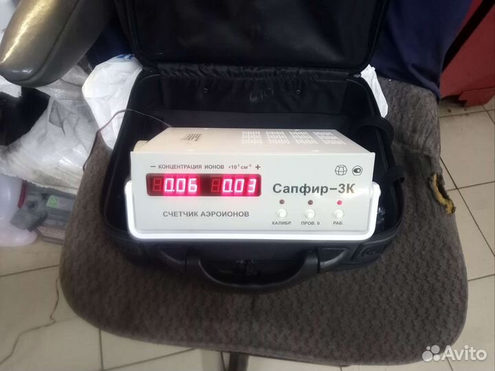 Счётчик аэроионов Сапфир 3к