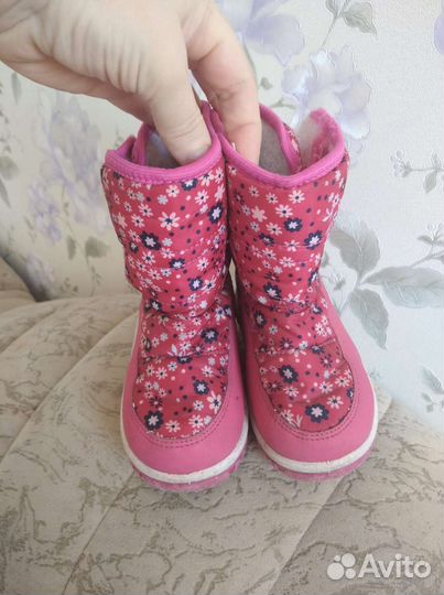 Сапожки демисезон 24 размер