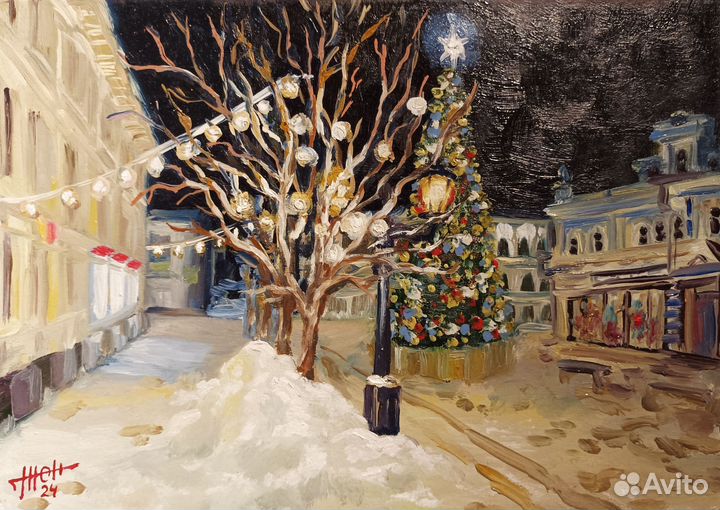 Этюд маслом 