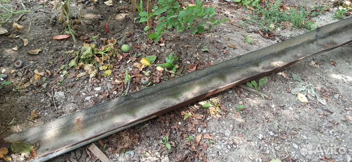 Желоб водосточный оцинкованный