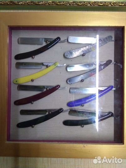 Коллекция опасных бритв 45 шт
