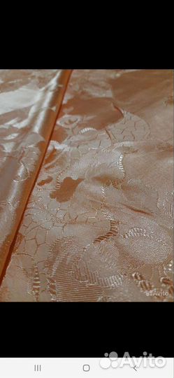Ткань натуральный шелк СССР