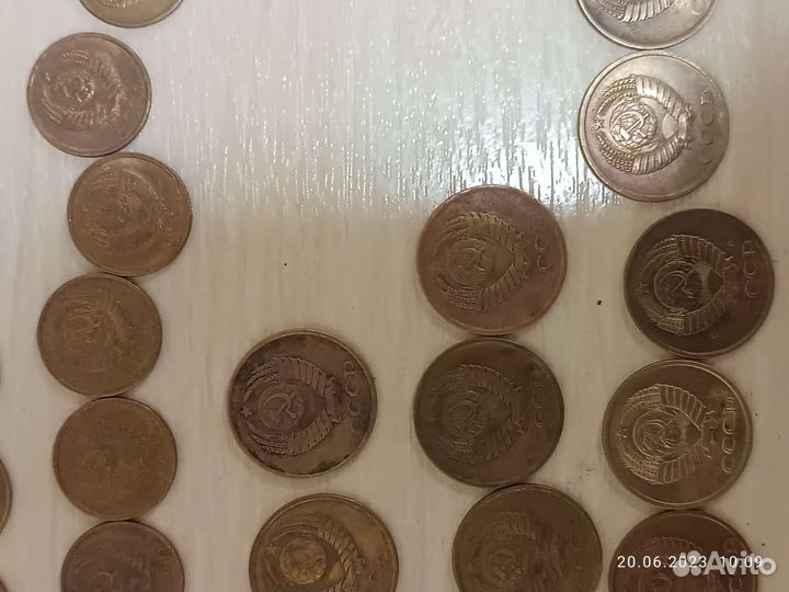 Советские монеты, состояние и год на фото