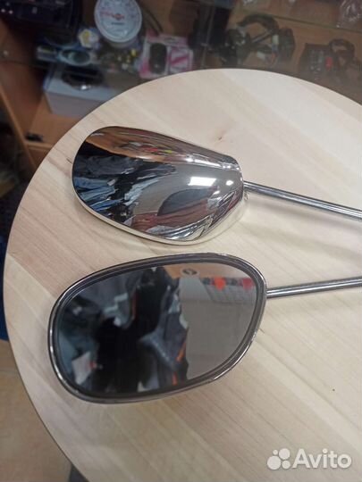 Зеркала на мотоцикл хром