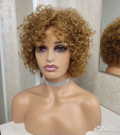 Шикарный парик из натуральных волос