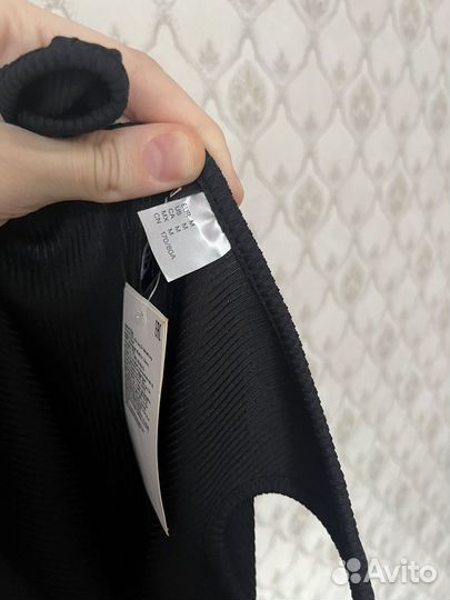 Юбка в рубчик новая hm оригинал