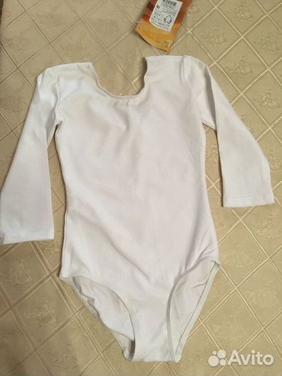 Гимнастический костюм, юбка, чешки для девочки