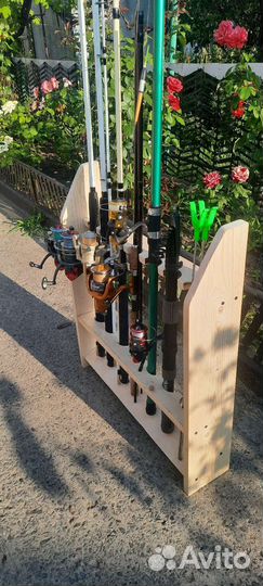 Стойка для удочек новая