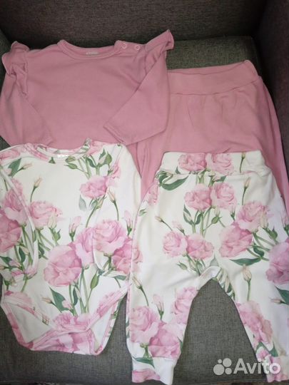 Вещи пакетом для девочки 68 74