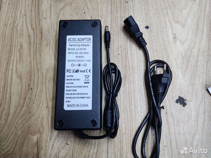 Блок питания 5v 10а 5.5