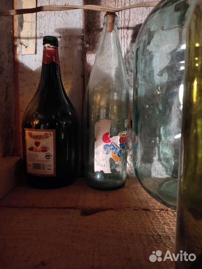 Старинные бутылки аптечные