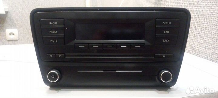 Магнитола skoda octavia а7