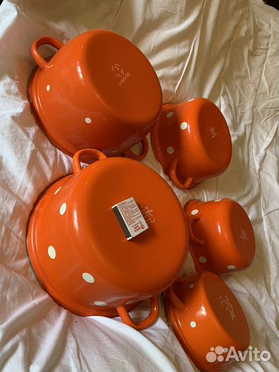 Набор кастрюль 5 шт СССР