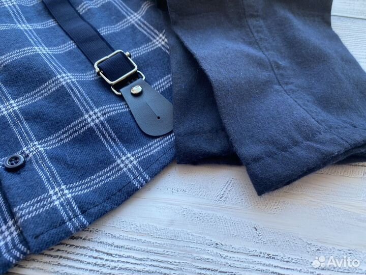 Комплект рубашка и брюки 86 92 98 104 размер