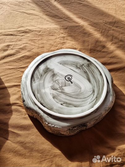 Ассиметричная тарелка (блюдо) от Craft Ceramica