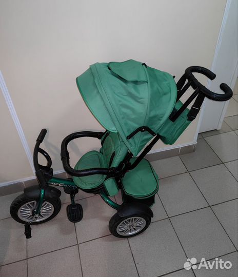 Трёхколёсный велосипед McCan M1 с ручкой