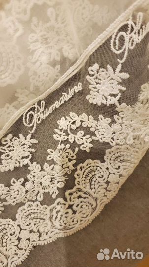 Балдахинбалдахин с широким кружевом и бантом