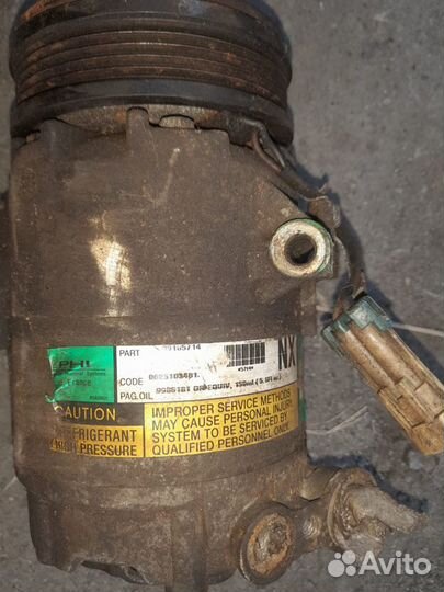 Компрессор кондиционера opel